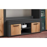 MID.YOU Nizka Omarica Usilo L, Antracit, Barva Hrasta | Shoptok.si