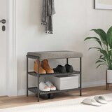  Jastučić za klupu Umjetni sued Svjetlosiva Dubina 35 cm | shoptok.hr