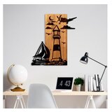WALLXPERT dekorativni drveni zidni pribor light house | ePonuda.com