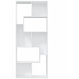 Ormarić za knjige bijeli 67 x 24 x 161 cm od konstruiranog drva | shoptok.hr