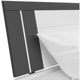 XXXL Postelja S Predali Saturn, Bela, Barva Grafita, 180x200 | Shoptok.si