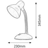 Rabalux dylan stona lampa E27 max 40W crna NM3R5EG Cene