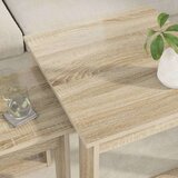  Set kavno mizico 2 pcs Sonoma hrast Konstruiran les, (5000120482) | Shoptok.si