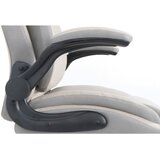 Cantus DIREKTORSKI STOL kovina, umetna masa, tekstil siva, črna, rjavosiva | Shoptok.si