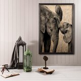 Wallity slika elephant baby, 50 x 70 cm Cene