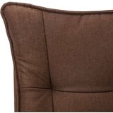 vidaXL Pisarniški stol rjavo blago | Shoptok.si