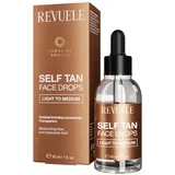 samoporjevitvene kapljice za obraz - Self Tan Face Drops - Light To Medium
