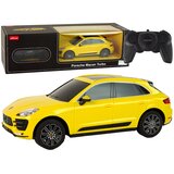  Licencirani avto na daljinsko upravljanje Porsche Macan Turbo 1:24 Rastar - rumen | Shoptok.si