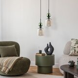  Visilica na sajli SOPHIA 1xE14/10W/230V crna/zelena/dimljeno bež | Eponuda.com
