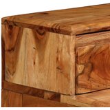  Pisaći stol s ladicama od masivnog drva 88 x 50 x 90 cm | shoptok.hr