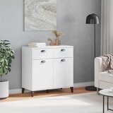  Komoda VIKEN bijela 80 x 40 x 80 cm od konstruiranog drva | Eponuda.ba
