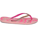 Havaianas Japonke KIDS SLIM GLITTER II Rožnata | Shoptok.si