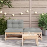  Sofa bez naslona za ruke s jastucima i tabureom | shoptok.hr
