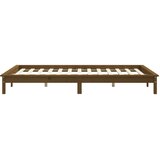  Okvir za krevet boja meda 120x190 cm masivna borovina bračni | shoptok.hr