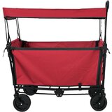  Sklopiva ručna kolica Crvena 105 x 56.5 x 116 cm Oxford tkanina - Crvena | shoptok.hr