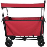  Zložljiv ročni voziček Rdeča 105 x 56,5 x 116 cm Oxford tkanina, (5000285917) | Shoptok.si