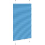  Plisirana zavjesa Plava 80x150 cm Širina tkanine 79,4 cm Poliester | shoptok.hr