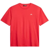 J.Lindeberg Tehnička sportska majica 'Ade' crvena / bijela