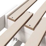  Krevetna konstrukcija Bijelo 80 x 200 cm Konstruirano drvo | shoptok.hr