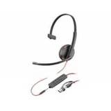 Blackwire 3215 USB-C mono slušalke (8X227AA) – z USB-A adapterjem in 3.5 mm priključkom, (5000368258)