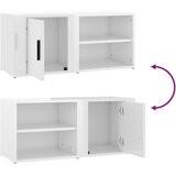 TV ormarić 2 kom sjajni bijeli 80x31,5x36 cm konstruirano drvo | shoptok.hr