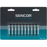 Sencor Baterija LR03 AAA 10BP Alkalna 10/1 Cene