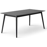 Hammel Furniture Crni proširiv blagovaonski stol s crnom pločom stola 90x165 cm Meza – Cijene