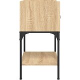  Noćni ormarići 2 kom crni 40 x 35 x 47,5 cm konstruirano drvo | shoptok.hr
