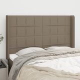  Uzglavlje s ušima smeđesivo 147x16x118/128 cm od tkanine | Eponuda.ba