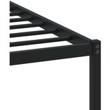 Metalni okvir kreveta s uzglavljem smeđa boja hrasta 100x190 cm | shoptok.hr