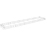 vidaXL Gabionska povišena gredica od pocinčanog čelika 500x100x20 cm | shoptok.hr