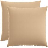  Presvlaka za jastuk 2 kom. HEERLEN Krem 65 x 65 cm Tkanina | shoptok.hr
