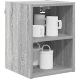 vidaXL Viseča omarica s polico Riga Siva Sonoma 30 x 29,5 x 40 cm | Shoptok.si