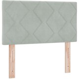  Boxspring krevet s madracem Svjetlosiva 80 x 200 cm Baršun | shoptok.hr
