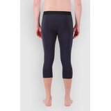 Mons Royale Olympus Merino 3/4 Legging Funkcijske hlace 9 iron / black Slike