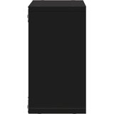  Zidni ormarić crni 60x16x30 cm od konstruiranog drva | shoptok.hr