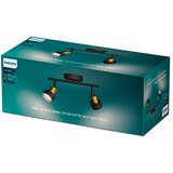 Philips - Reflektor CONDUIT 2xGU10/5W/230V crna/mesing | Eponuda.com