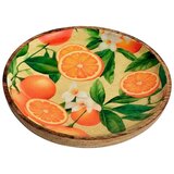 Signes Grimalt pogrinjki Oranžni Krožnik S Oranžna u