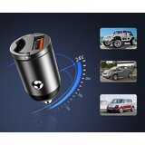 Baseus Tiny Star Mini avtopolnilec za hitro polnjenje USB 30 W siv | Shoptok.si