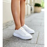 Gemre White sneakers on a thick sole Ivalu Cijene
