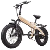 S9F zložljivo električno kolo, 20" fat bike, 48V 13Ah baterija, bež, (5000255635)