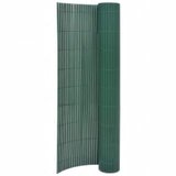 Dvostrana vrtna ograda 110 x 500 cm zelena Cijene