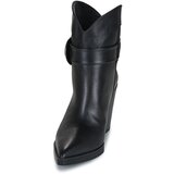Karl Lagerfeld KOWBOY Buckle Mid Boot Crna | shoptok.hr