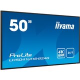 Iiyama monitor LFD PROLITE LH5041UHS-B2AG 50" Professional Digital Signage 4K 24/7 3840x2160 VA 16:9 500cd 5000:1 landscape, portrait - LH5041UHS-B2AG | Shoptok.si
