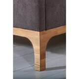 Venda OBLAZINJENA POSTELJA 180 cm x 200 cm , les, leseni material sivorjava, barve hrasta | Shoptok.si