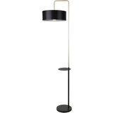 Candellux impact crna+zlatna mat 1X40W E27 crna abažur
