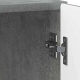  Nočna omarica Betonsko siva 43 x 34,5 x 50 cm Inženirski les, (5000209469) | Shoptok.si