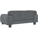  Krevet za pse tamnosivi 95 x 55 x 30 cm baršunasti | shoptok.hr