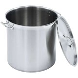 vidaXL kuhinjski lonac 98 L 50 x 50 cm od nehrđajućeg čelika | shoptok.hr