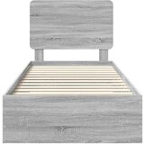  Okvir za krevet Siva Sonoma 90 x 200 cm Konstruirano drvo | shoptok.hr